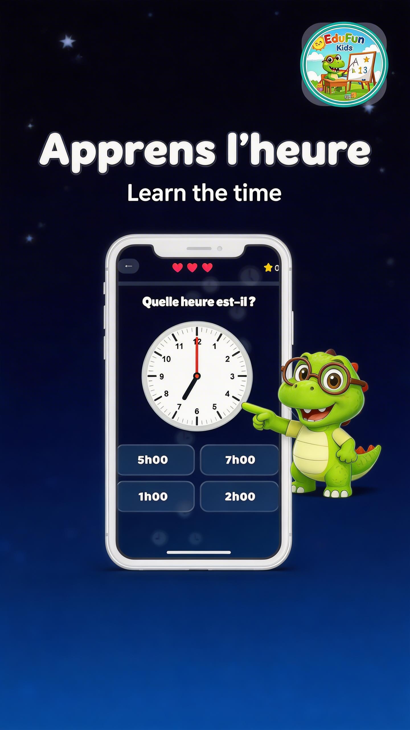 Apprendre l'heure